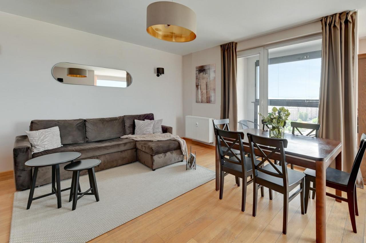 Top Floor Z Widokiem Na Morze By Downtown Apartments Gdańsk Eksteriør billede