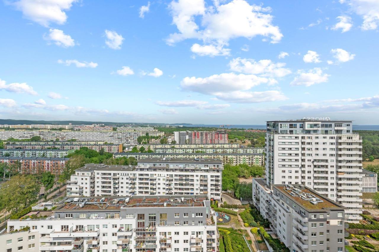 Top Floor Z Widokiem Na Morze By Downtown Apartments Gdańsk Eksteriør billede