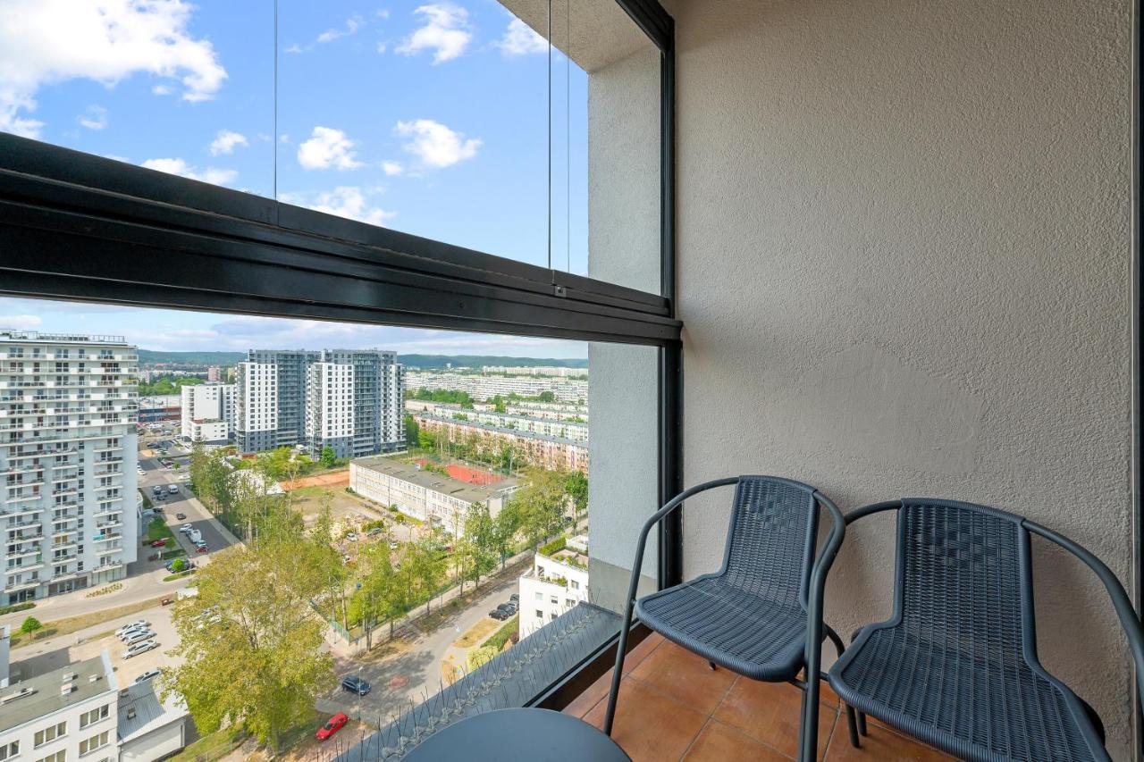 Top Floor Z Widokiem Na Morze By Downtown Apartments Gdańsk Eksteriør billede