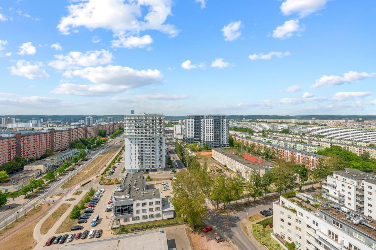 Top Floor Z Widokiem Na Morze By Downtown Apartments Gdańsk Eksteriør billede