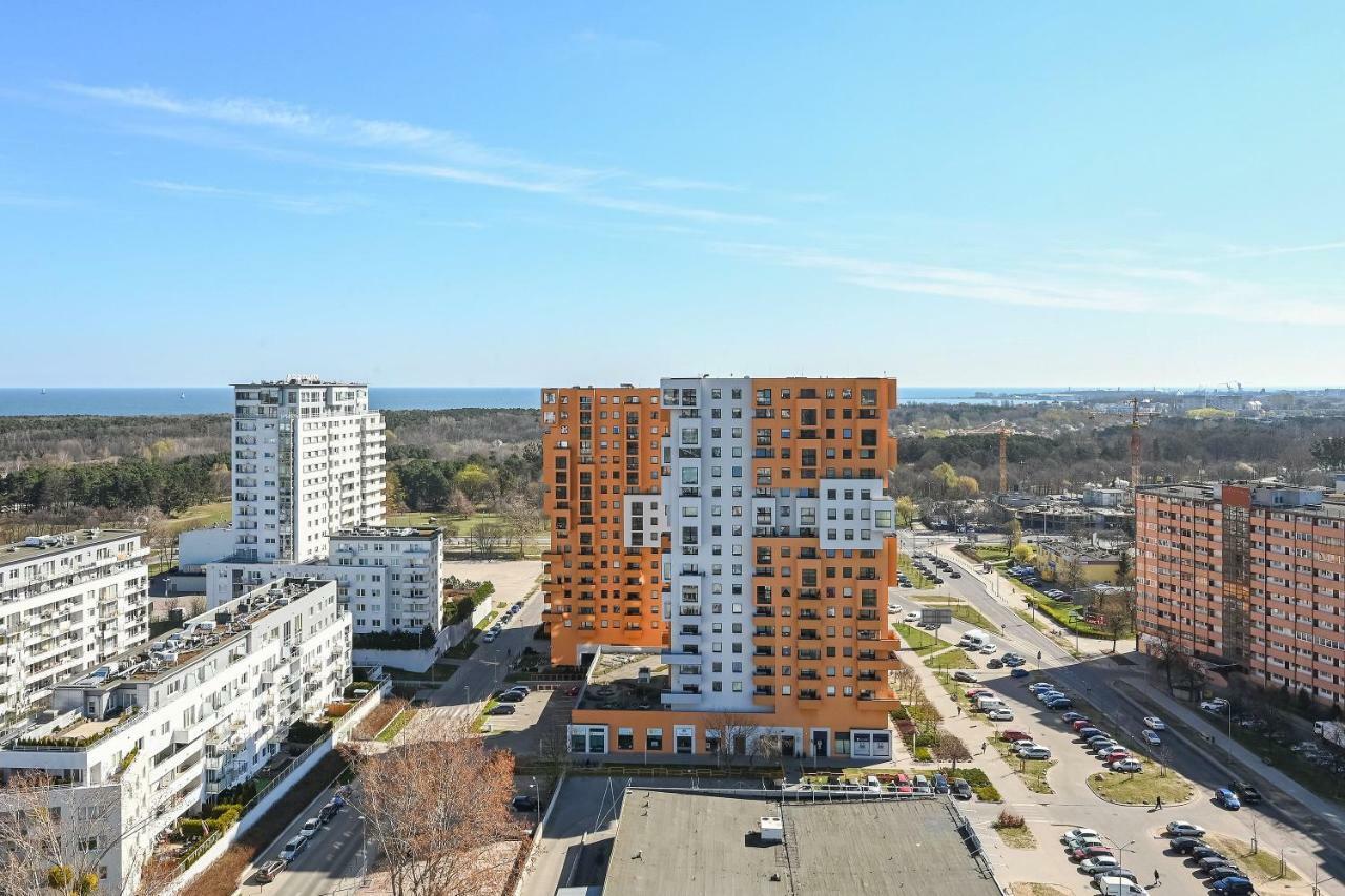 Top Floor Z Widokiem Na Morze By Downtown Apartments Gdańsk Eksteriør billede